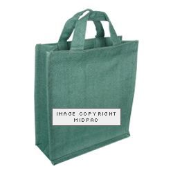 250mm Green Jute Bags