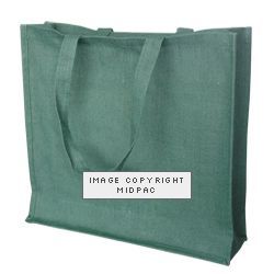 410mm Green Jute Bags