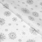 Silver Snowflake Tissue Paper