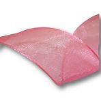23mm Sherbert Pink Wire Edge Ribbon