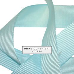 23mm Sky Blue Grosgrain Ribbon