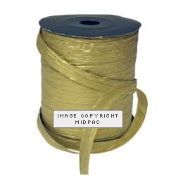 Metallic Gold Raffia