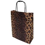 220mm Leopard Carrier Bags