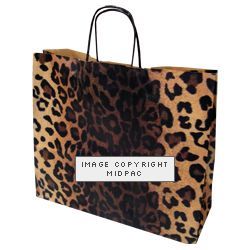 360mm Leopard Carrier Bags
