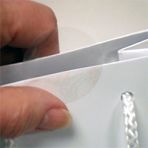 25mm Round Clear Labels