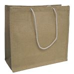 400mm Jute Bags With Rope Handles