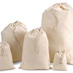 400x500mm Cotton Drawstring Bags