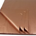 Metallic Tissue Copper Bronze