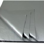 Metallic Silver Tissue Paper
