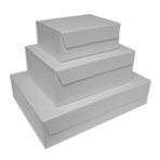 White Magnetic Rigid Boxes