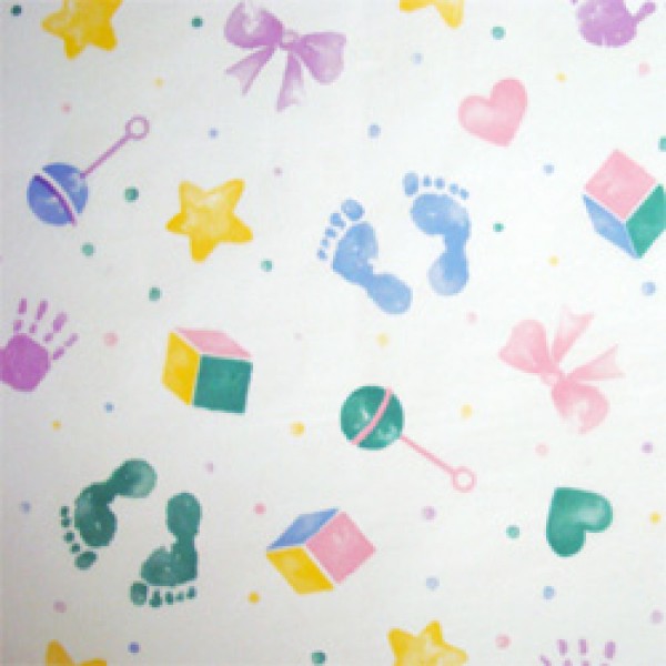 Baby Patterned Tissue Paper
