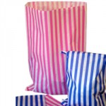 Candy Striped Paper Bags Candy Striped Paper Bags
