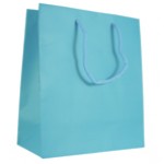 Pacific Blue Matt Paper Bags Pacific Blue Matt Paper Bags