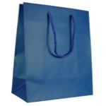 Reg Blue Matt Paper Carrier Bags Reg Blue Matt Paper Carrier Bags