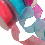 Wire Edge Organza Ribbon Wire Edge Organza Ribbon