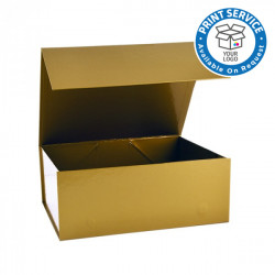 160x200x80mm Gold Magnetic Gift Boxes