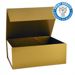 220x280x110mm Gold Magnetic Gift Boxes