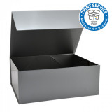 220x280x110mm Silver Magnetic Gift Boxes