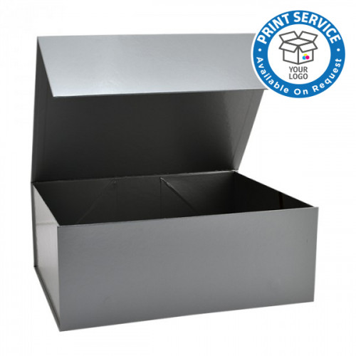 220x280x110mm Silver Magnetic Gift Boxes