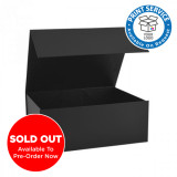 220x280x110mm Black Magnetic Gift Boxes