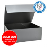 220x280x110mm Silver Magnetic Gift Boxes