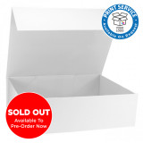 340x440x120mm White Magnetic Gift Boxes