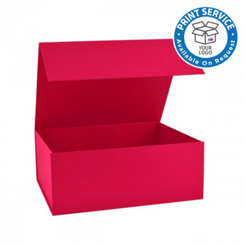 160x200x80mm Shocking Pink Magnetic Rigid Gift Boxes