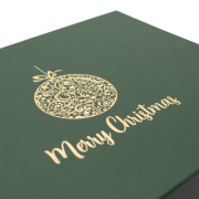 220mm Green Bauble Christmas Boxes