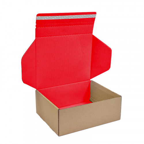 170x140x110mm Brown/Red Mail Order Boxes