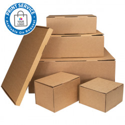 240x190x80mm Corrugated Postal Boxes