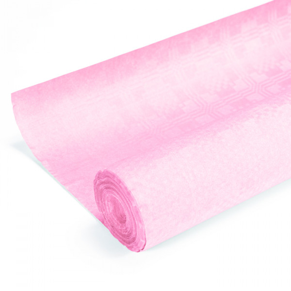 Light Pink Banqueting Rolls for covering tables at parties and