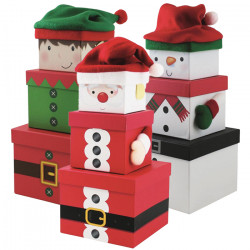 Christmas Stack Boxes