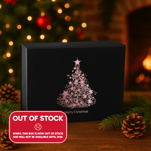 300mm Black Christmas Gift Boxes