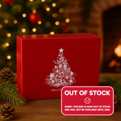 300mm Red Christmas Gift Boxes