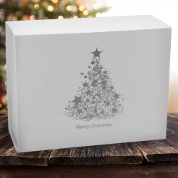 300mm White Christmas Gift Boxes