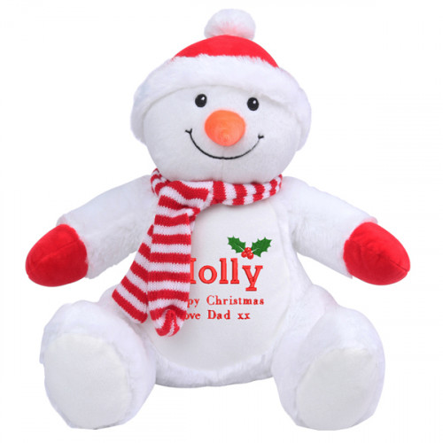 Personalised Christmas Santa Soft Toy