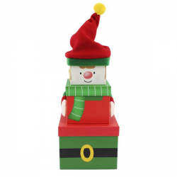 Elf Christmas Stacking Boxes