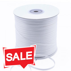 3mm White Double Faced Satin Ribbon