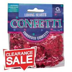 Hearts Table Confetti