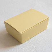 Small Creamy Yellow Simplex Boxes