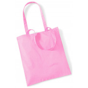 Pink Cotton Bags Long Handles
