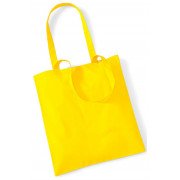 Yellow Cotton Bags Long Handles