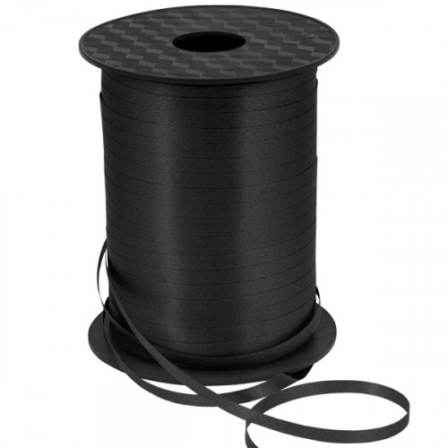 5mm Black Curling Ribbon