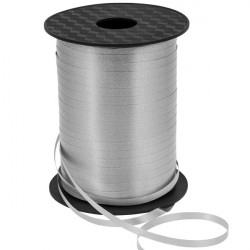 5mm Silver Curling Ribbon