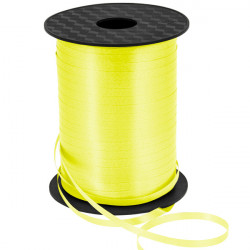 Yellow Curling Ribbon