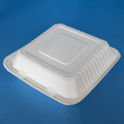 9x9" Bagasse Meal Boxes