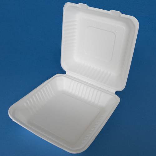 9x9" Bagasse Meal Boxes