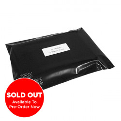 300mm Black Eco Mailing Bags
