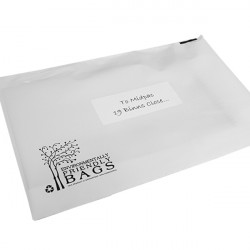 430mm White Eco Mailing Bags