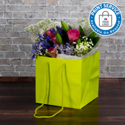 250mm Citrus Florist Paper Carrier Bags